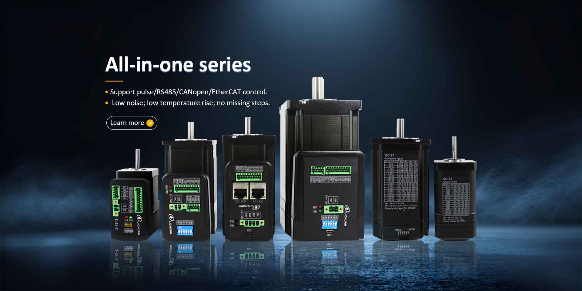 Chiny Dostawcy zintegrowanych silników krokowych z pętlą zamkniętą i otwartą pętlą