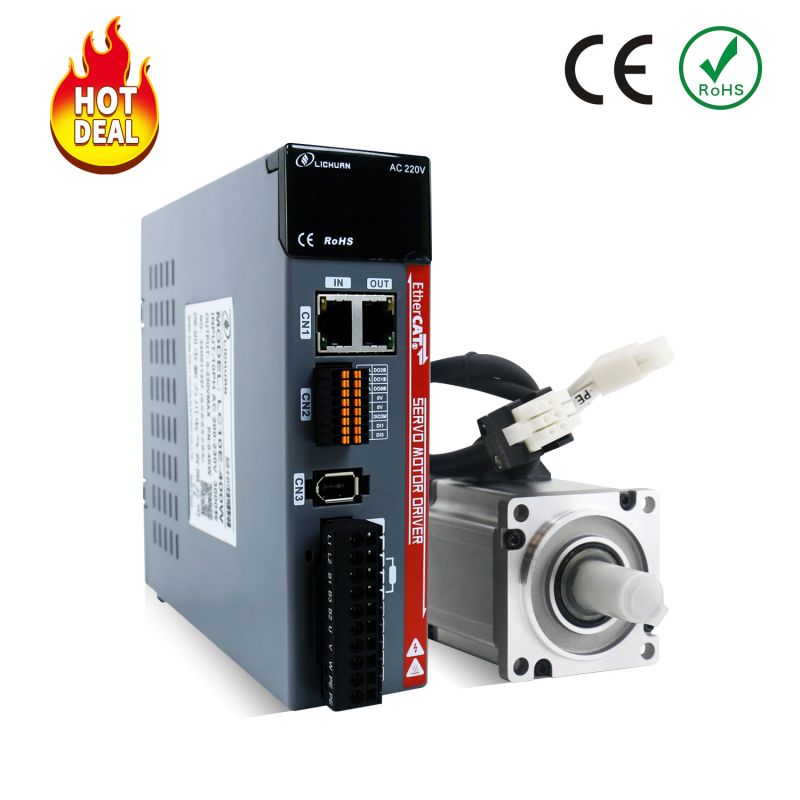 Zestaw serwomotoru Ethercat AC 600 W 3000 obr./min 1,91 nm